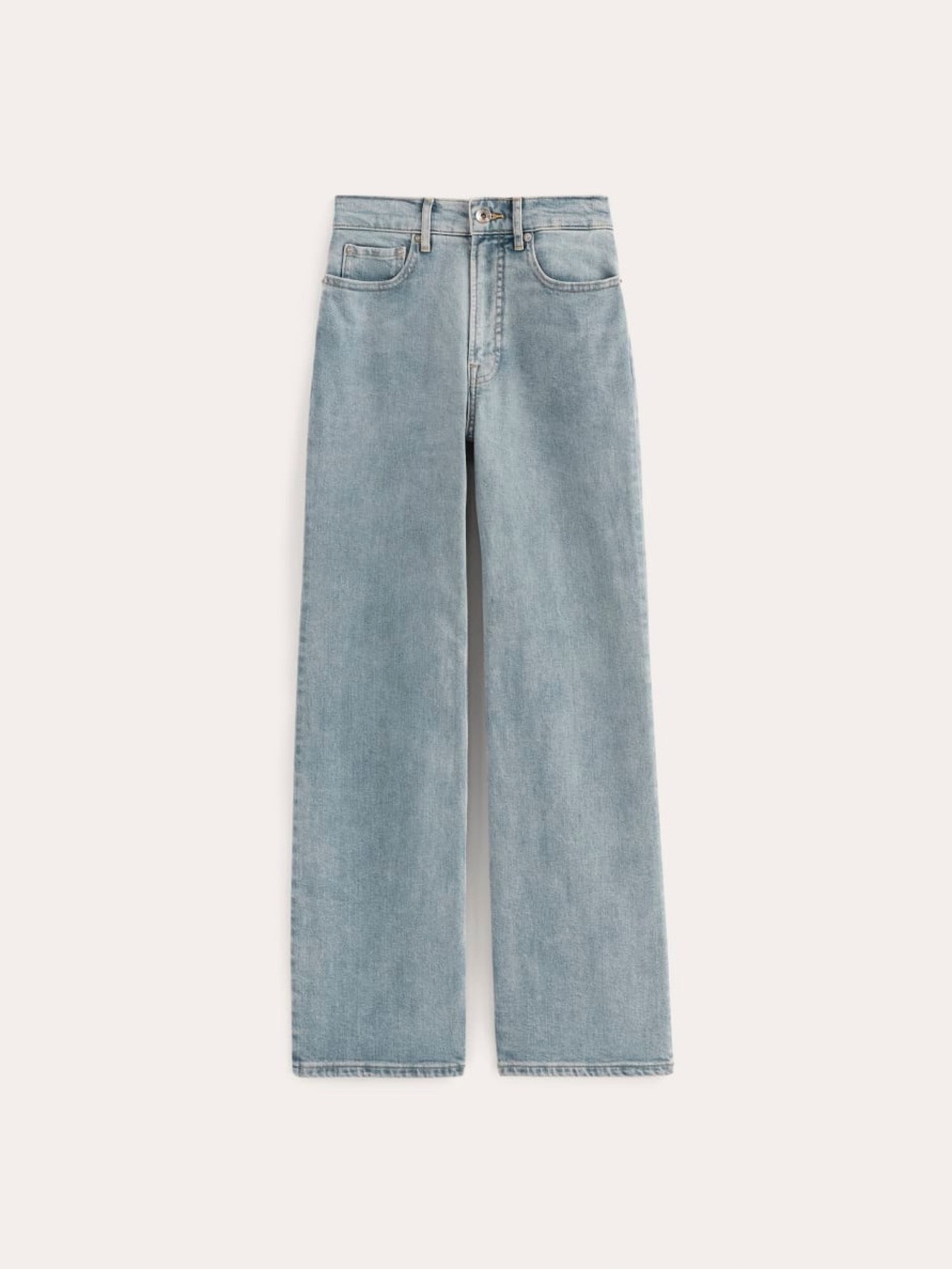 Everlane Way-High Sailor Jean 2.0 | Light Indigo | 29.5" Inseam | Size 27 - Picture 2 of 2